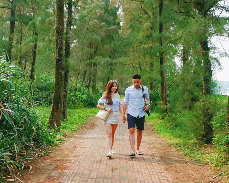 Con đường tình yêu - đảo Cô Tô (Nguồn: Intermet)